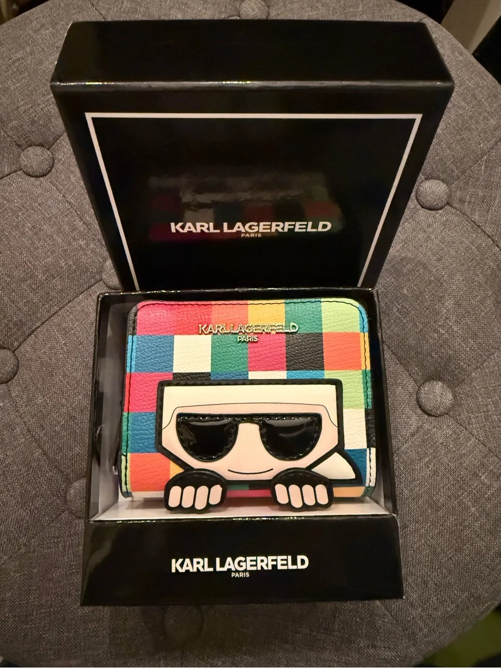Karl Lagerfeld Paris Zip Wallet